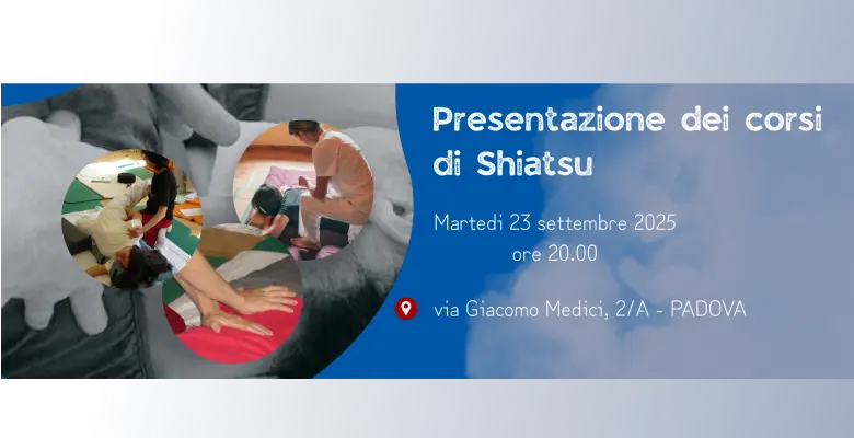 Presentazione dei corsi di Shiatsu